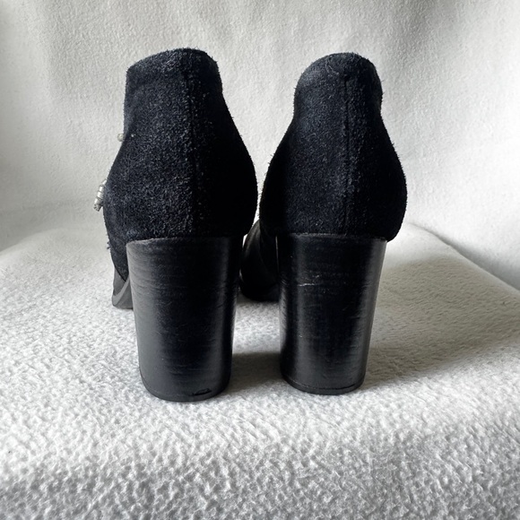 Sperry Size 9 Women's Leather Black Zippered Ankle Boots - Picture 11 of 15